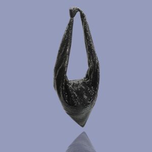 Black Alina Gleaming Bag