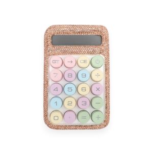 Rosegold Colourful Calculator