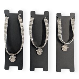 Pack of 3 Silver L,M,S Collars