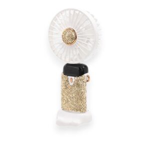 Gold Portable Electric Fan