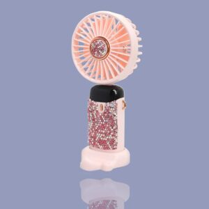 Pink Portable Electric Fan