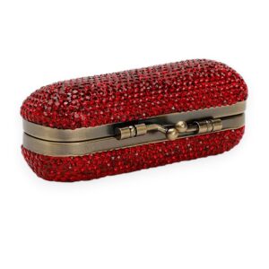 Red Portable Lipstick Case