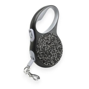 Black Bling Retractable Leash