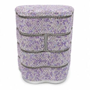 Purple 4 Tiers StarJewelry Box