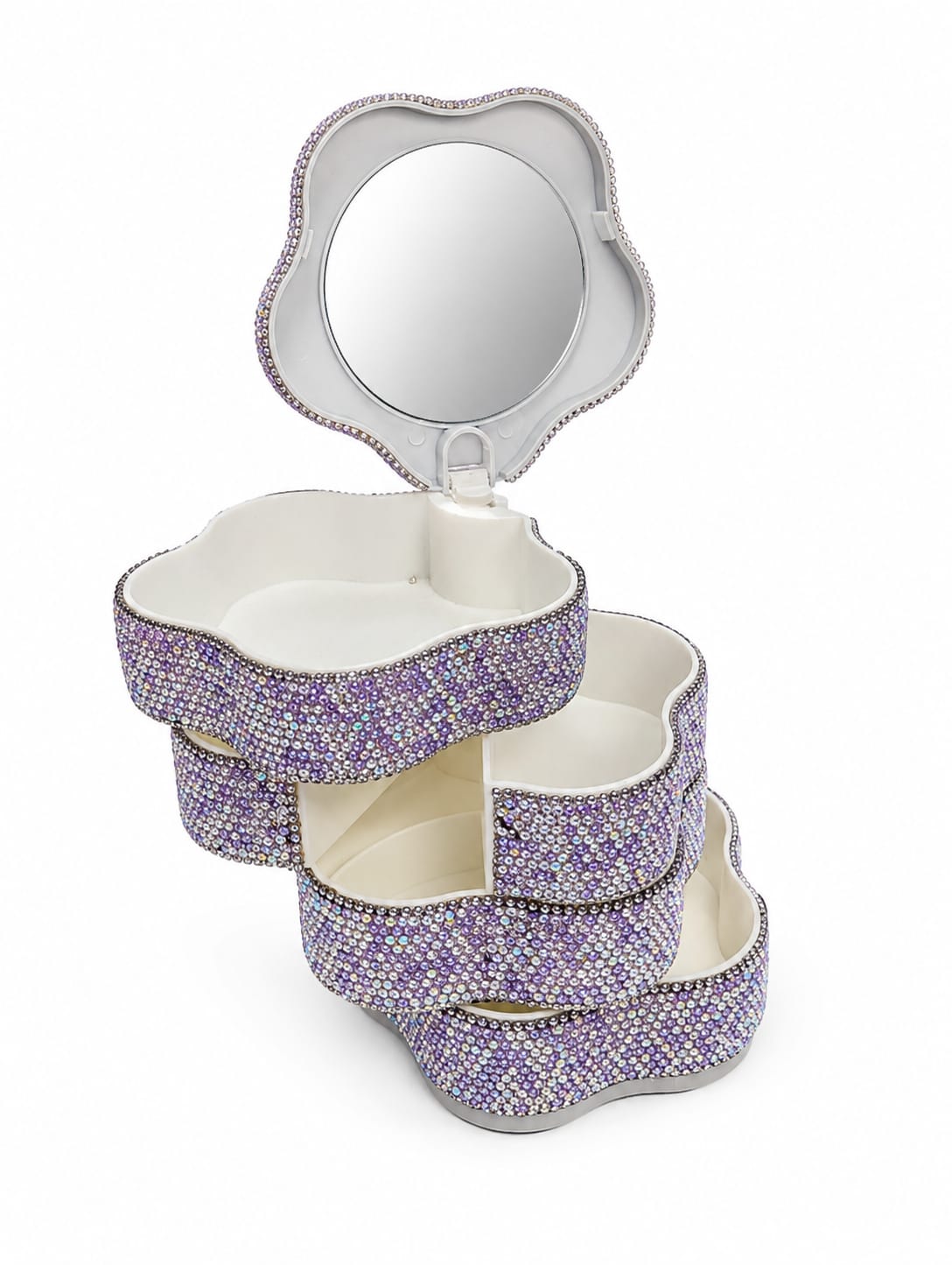 Purple 4 Tiers StarJewelry Box - Image 2