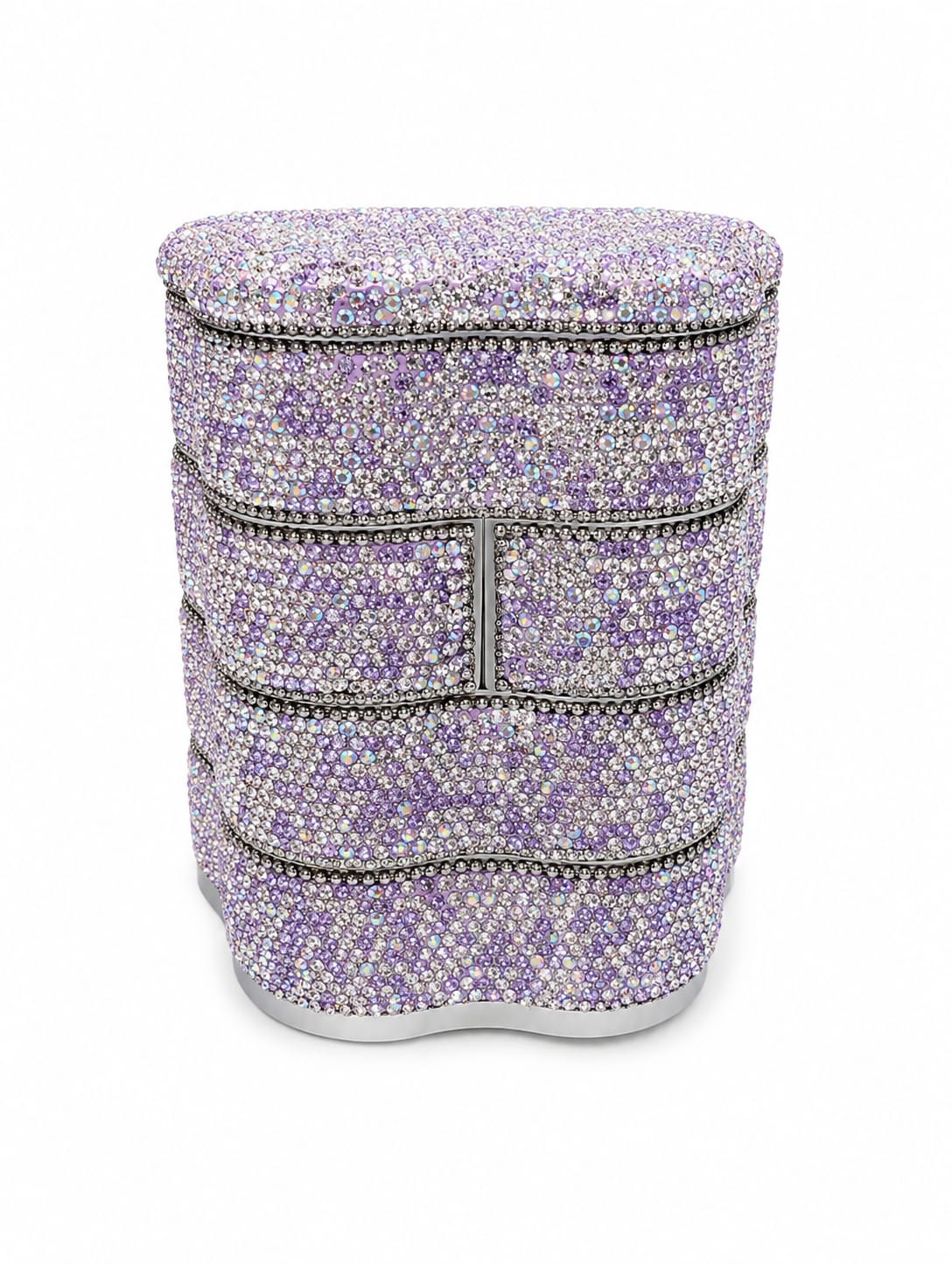 Purple 4 Tiers StarJewelry Box
