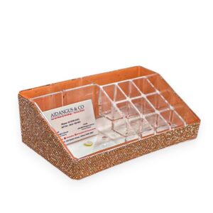Rose Gold Make-up Organizer
