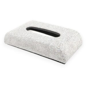 Silver Dashboard Tissue Box