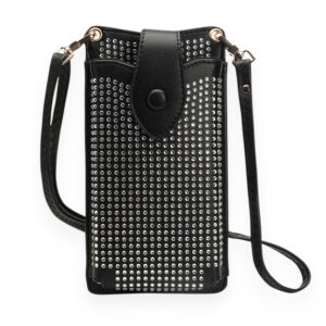 Black Crossbody Phone Holder