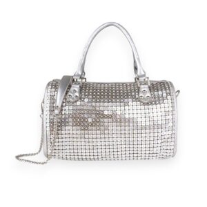 Silver Aluminium Speedy Bag - 28cm
