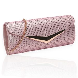 Pink Evening Clutch Bag