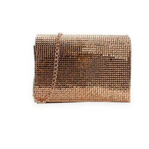 Bronze Sequin Clutch Evening Bag