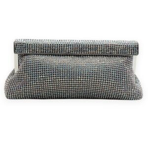 Silver Meira Clutch