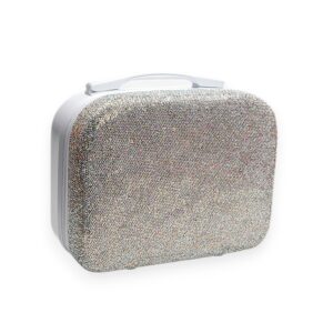 Silver Mini Carry On Bag