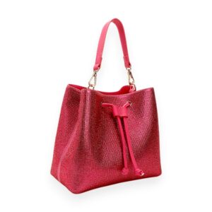Fuchsia Mini Handle Bag