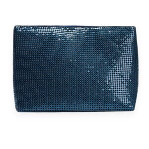 Aluminium Glomesh Blue Pouch