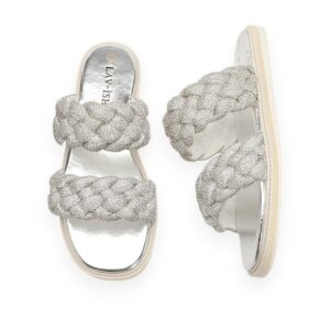 Silver Twisted Rope Sandal
