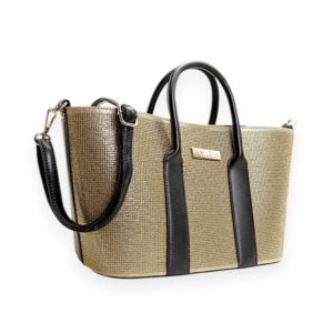 Gold Solid Bling Tote