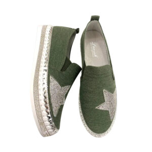 Sneakers with Bling Star Sage
