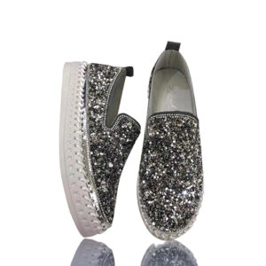 Sequin Princess Sneakers Grey