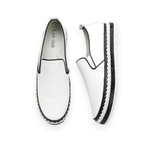 Classic Harper Slip on White