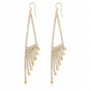 Champagne Diamante Drop 1055