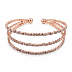 Rose Gold Spring Bangle Bracel
