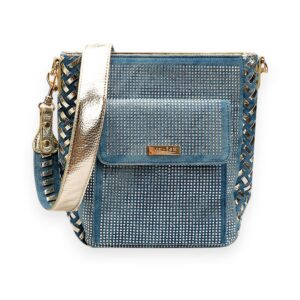 Denim Shoulder Messenger Bag