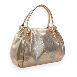 Gold Angel Wings Diamante Tote Bag