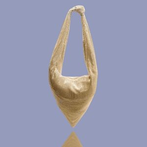Gold Alina Gleaming Bag