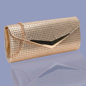Gold Evening Clutch Bag