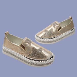 Kids Gold Star Sneakers