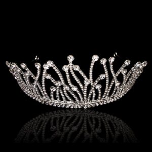 Silver Miss Formal Crown