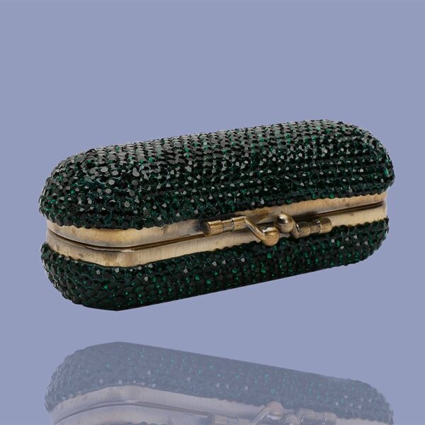 Green Portable Lipstick Case