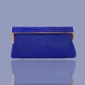 Blue Meira Clutch