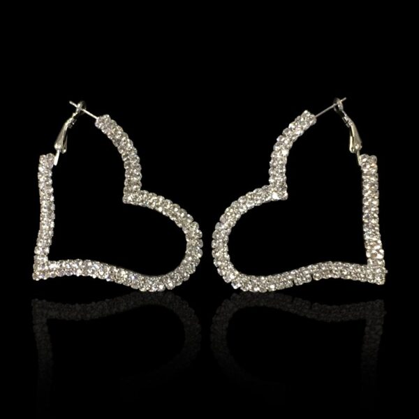 Heart Hoop Earring