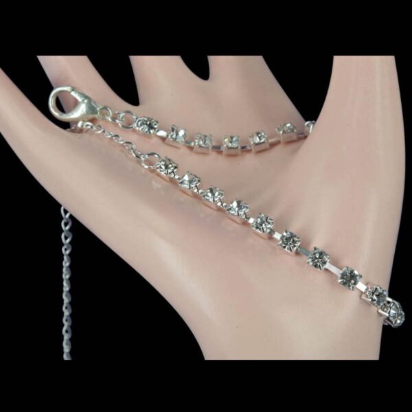 Single Row Diamante Bracelet