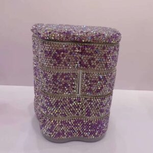 Purple 4 Tiers StarJewelry Box