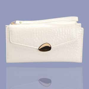 White All-in-One Wallet