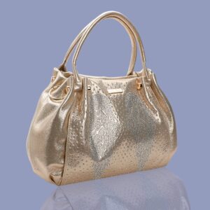 Gold Angel Wings Diamante Tote Bag