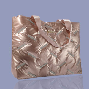 Rose Gold Padded Tote