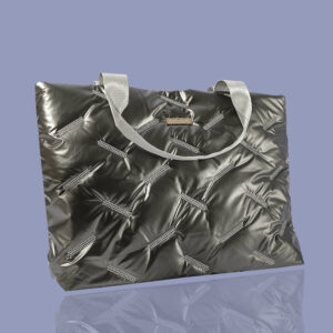 Pewter Padded Tote