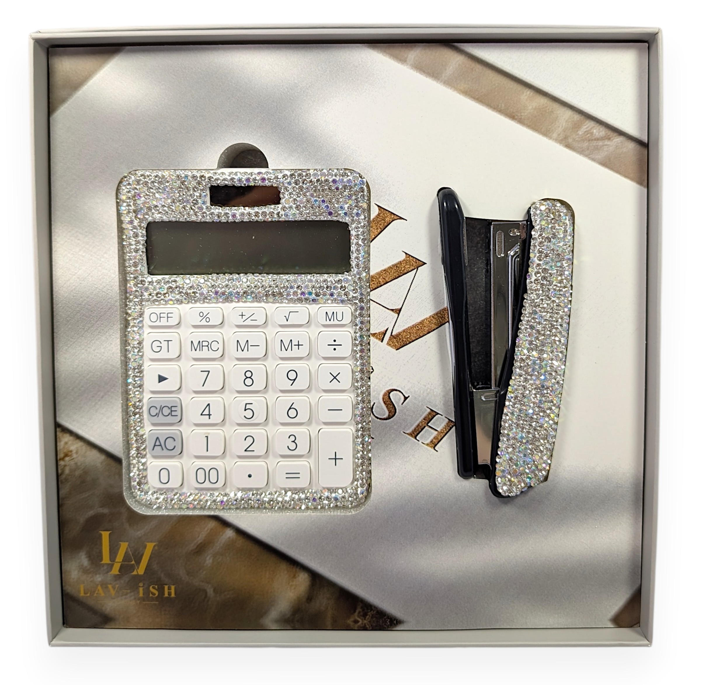 Silver Slay the Desk Gift Set