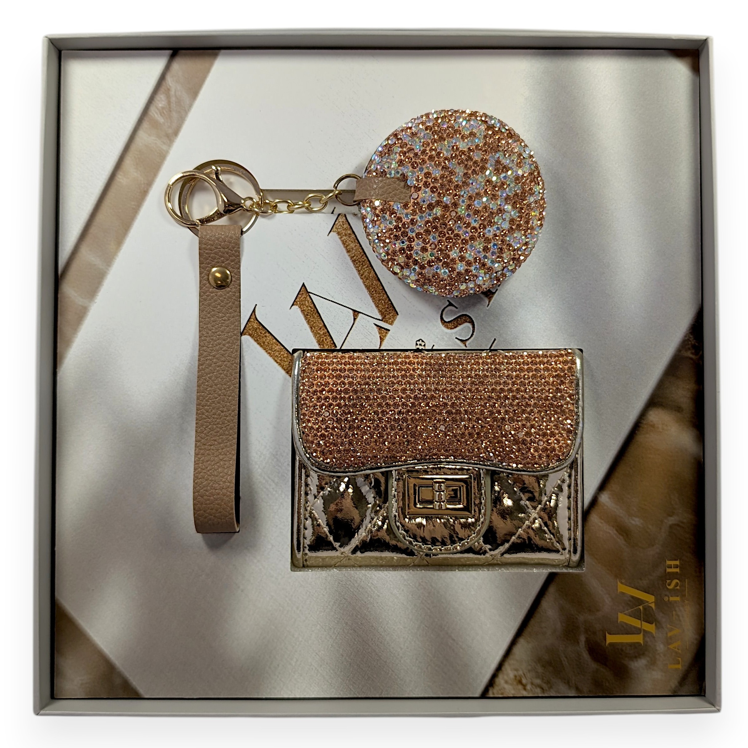 Gold Pocket Glam Gift Set