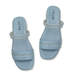 Ella Dusty Blue Sandals