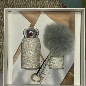Silver Pom & Pour Gift Set