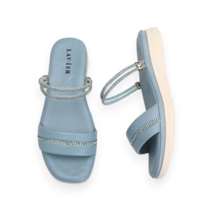 Ella Dusty Blue Sandals
