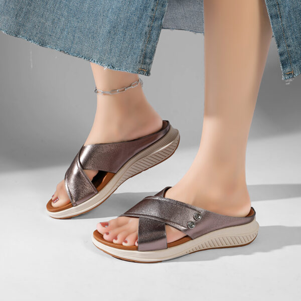 Pewter Jenny Sandals - Image 2