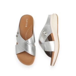 Silver Jenny Sandals