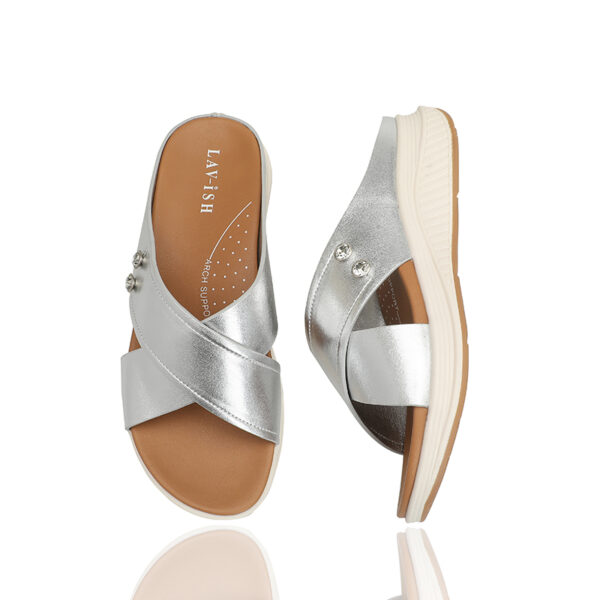 Silver Jenny Sandals